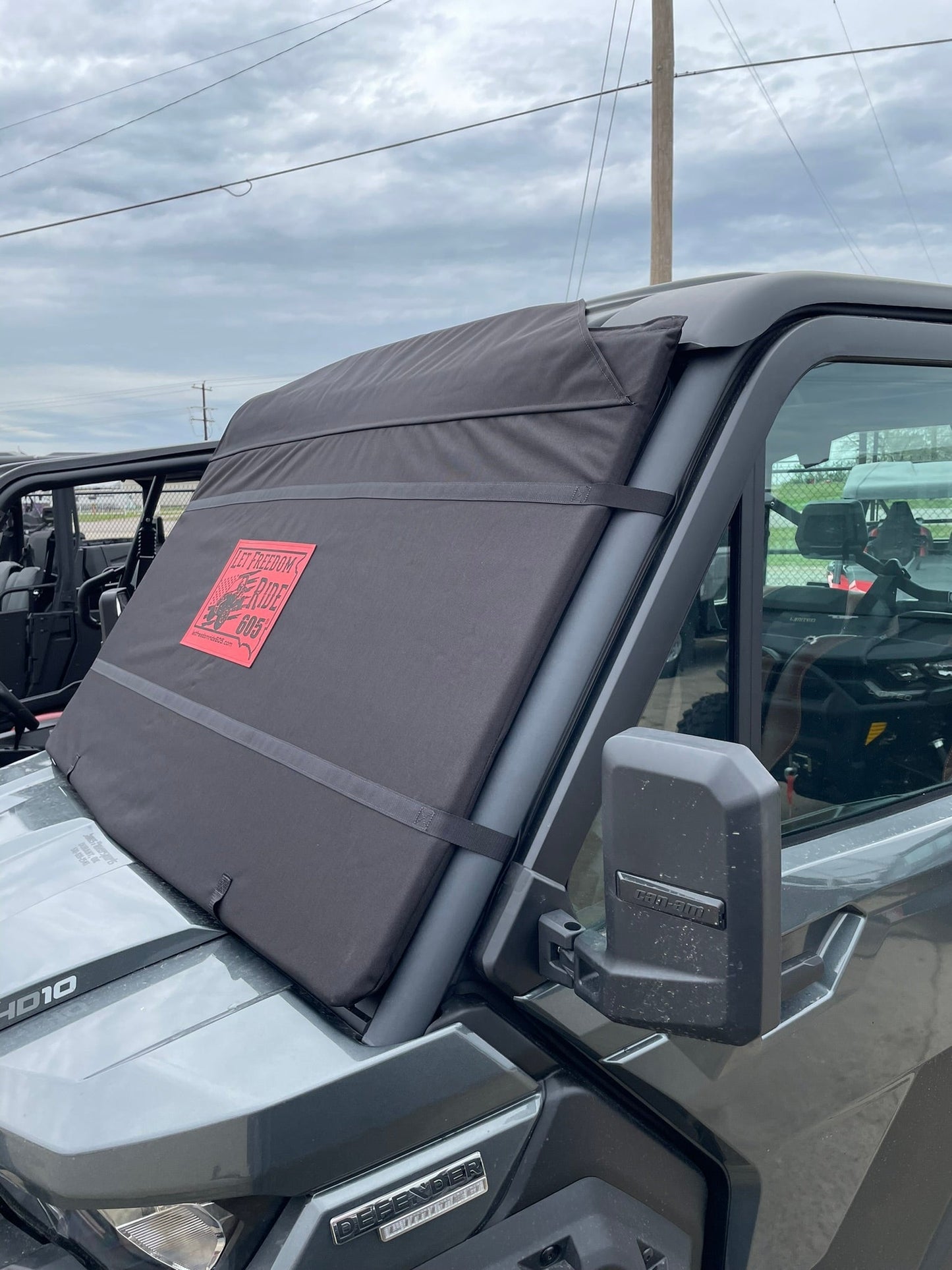Can Am Defender "Ultimate" Windshield Protector