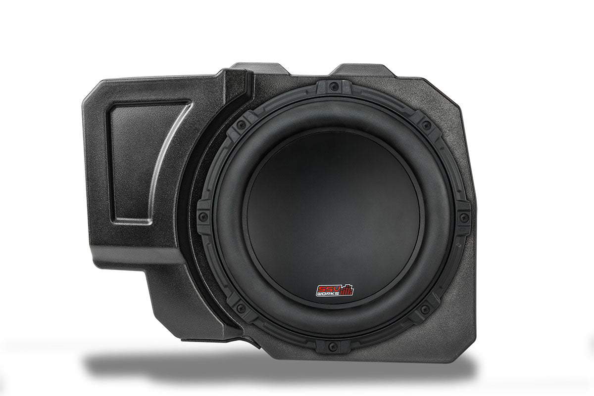 2026 Polaris RZR Pro R 4 Ultimate Plug-&-Play Rear-Seat 10in Subwoofer | Factory Audio Add-On