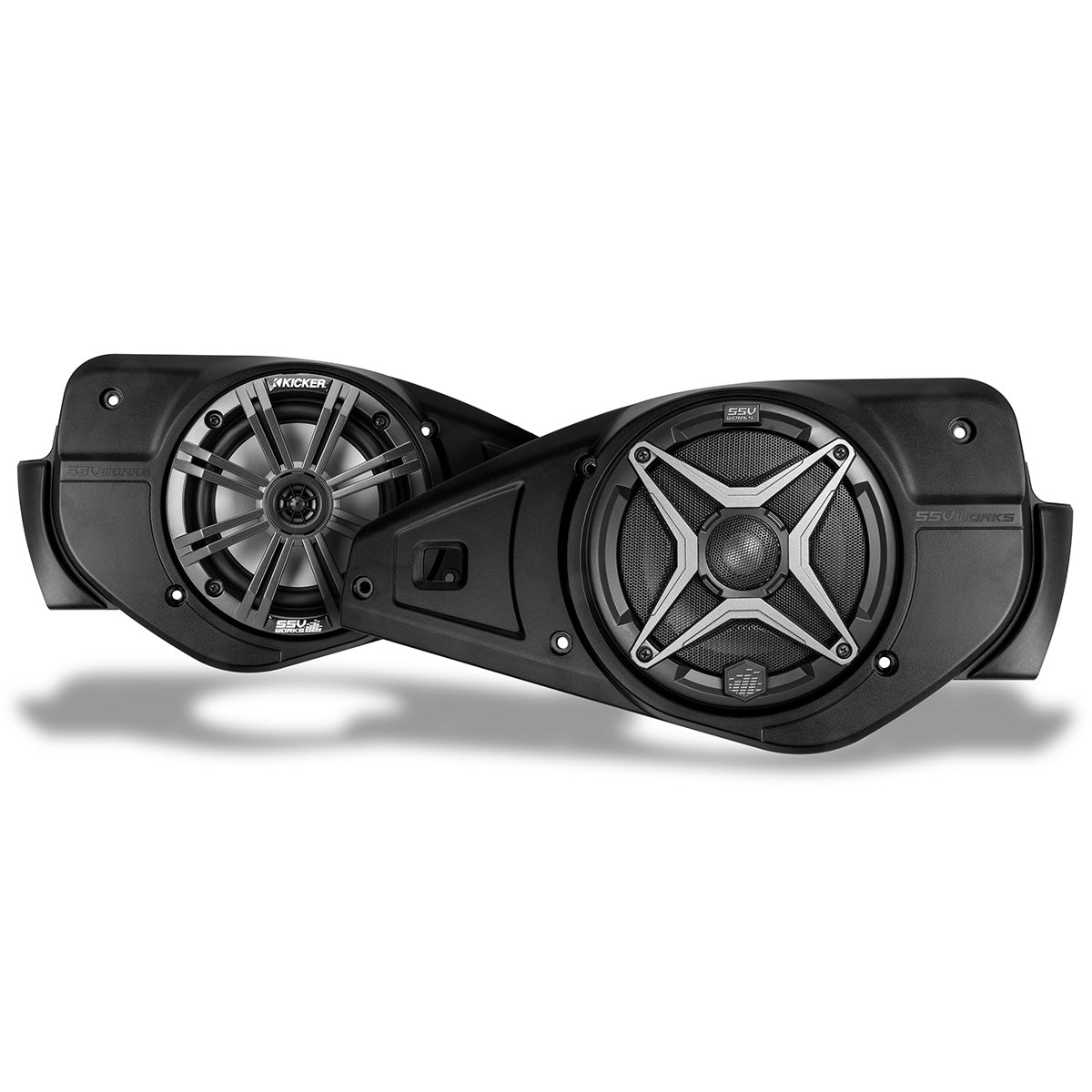 2024-2026 Jeep® Wrangler JL / Gladiator JT Overhead 6.5in Speaker Adapters