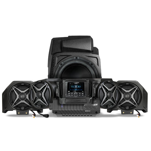 2020-2024 Polaris® RZR PRO Series Phase-4 A-Spec 5-Speaker 800watt System w/JVC