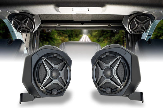 2021-2026 Ford Bronco 4-Door Rear-Speaker Pod 6.5in Upgrade
