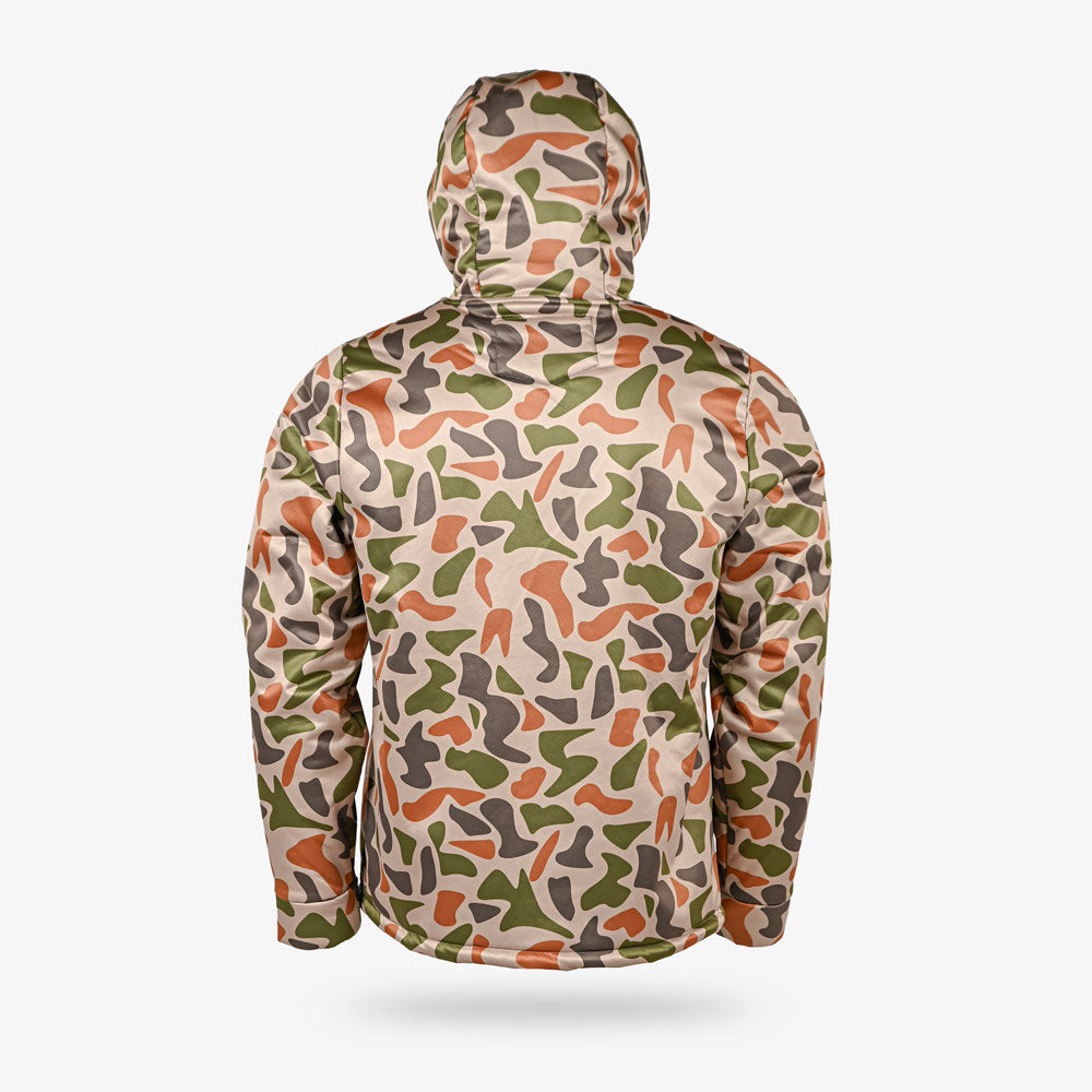 Heavy Weight Sherpa Hoodie | Mens - Old School Camo