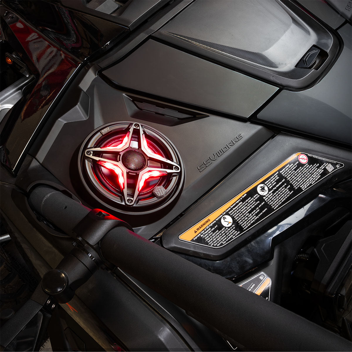 2024-2026 Can-Am® Maverick R Front-Dash 6.5" Speaker-Panels