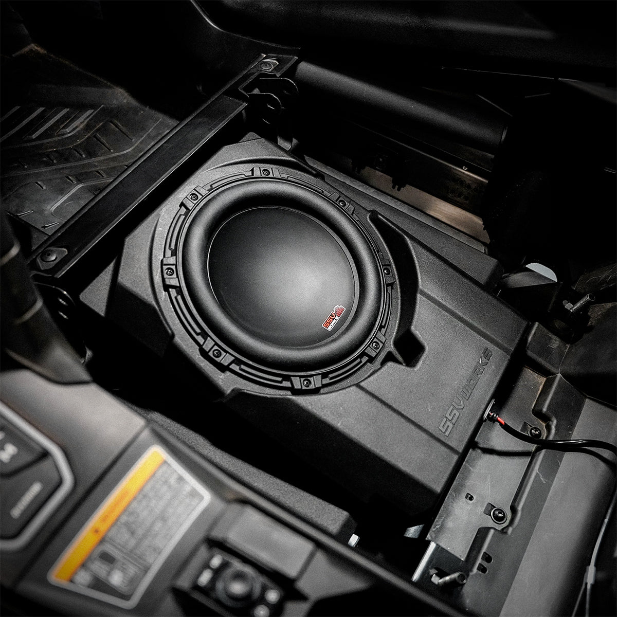 2024-2026 Can-Am® Maverick R, Phase-4 V-Spec 1400watt 5-Speaker Stereo System