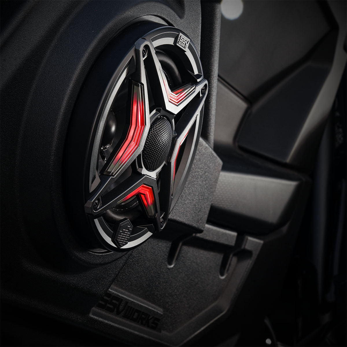2025-2026 Polaris® RZR Pro R / Pro S / Pro XP Front Door 6.5" Speaker Pods w/Integrated Handle