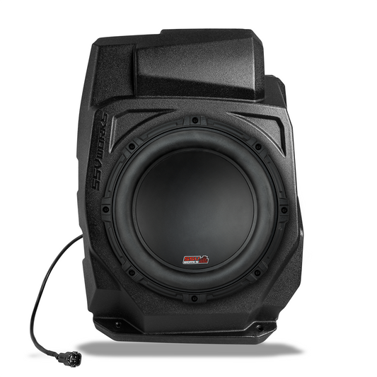 2020-2024 Polaris RZR Pro R / Turbo R / Pro XP Under-Dash 10" Ported Subwoofer-Enclosure