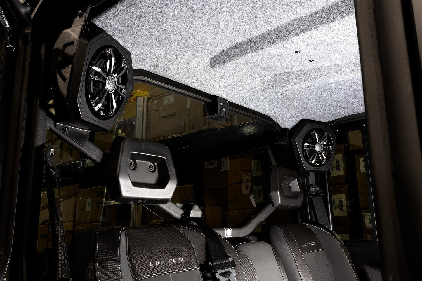 Can-Am® Defender HD11 BRP GO! Dual Subwoofer Stage 7 Stereo Kit | UTVS-DEF2-S7-GO