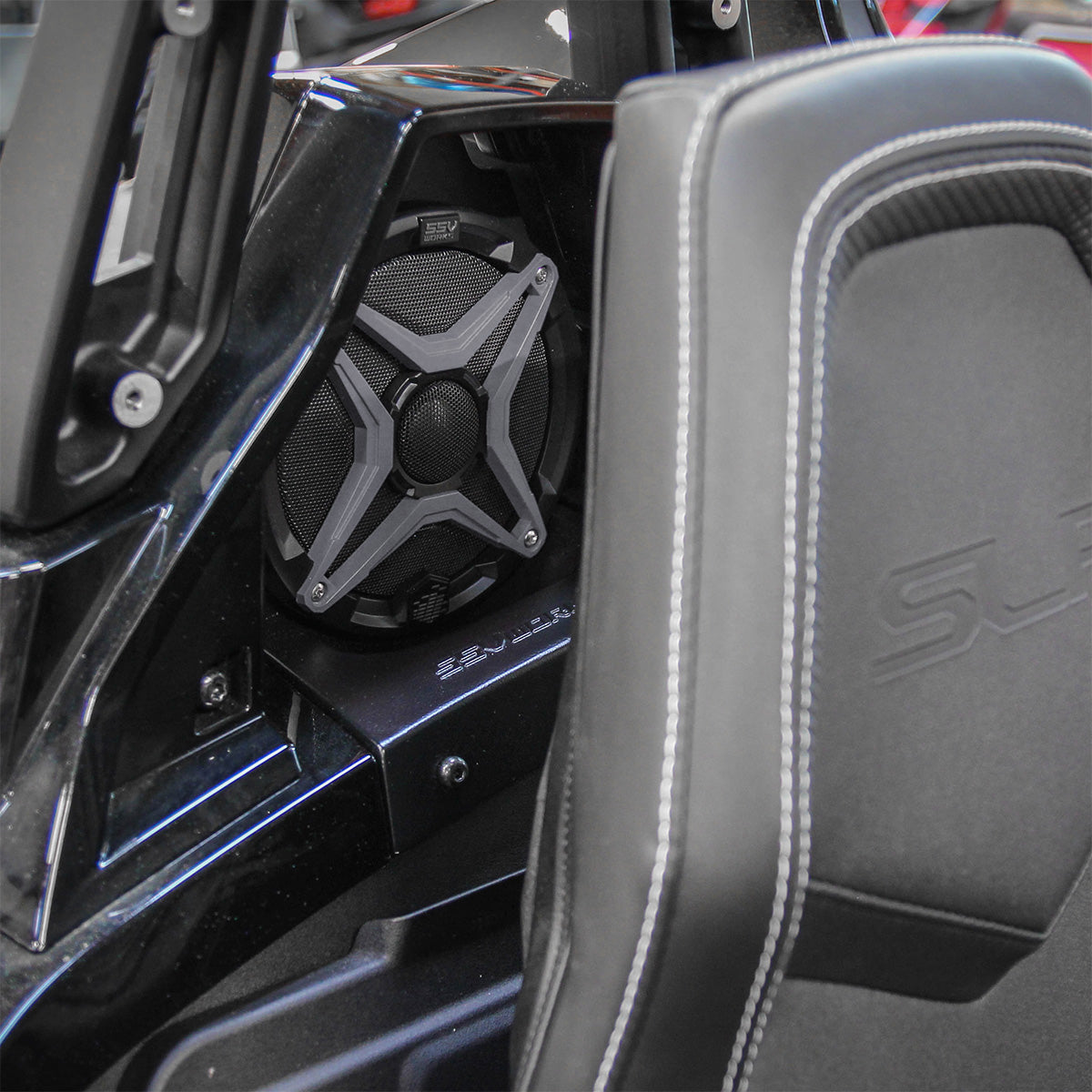 2018-2025 Polaris® Slingshot Phase-3 A-Spec 1400watt 3-Speaker Audio-System for Ride Command