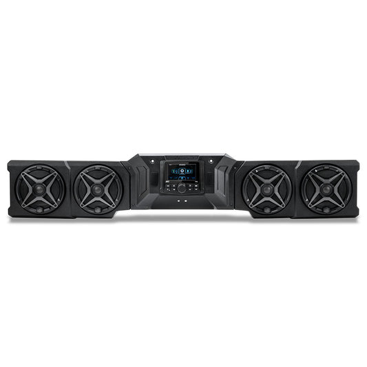 CanAm Defender | 2018-2026 HD10 & 2026 HD11 | Plug-&-Play 4-Speaker Overhead Sound Bar w/JVC MR305 Bluetooth