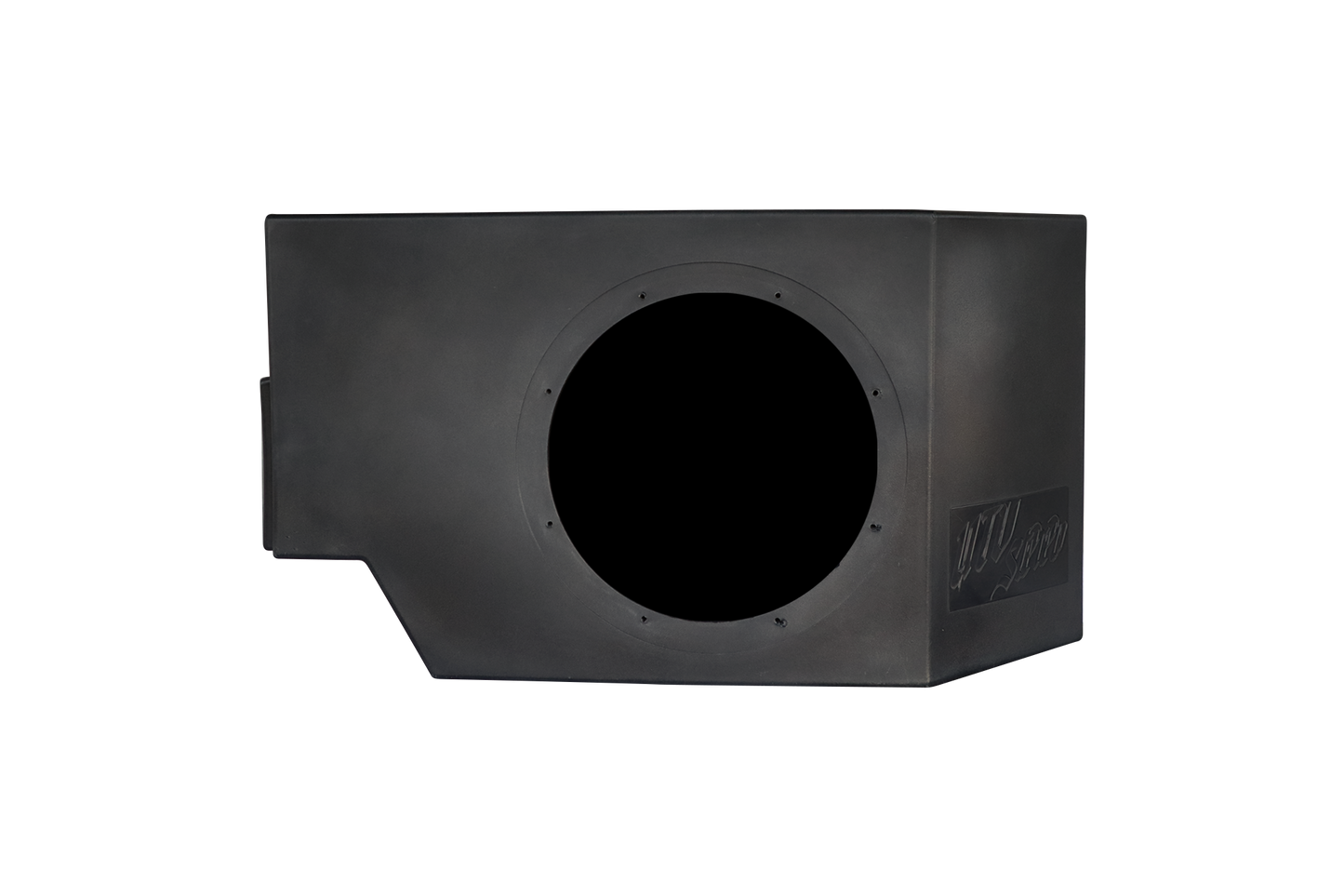 Can-Am® Defender HD11 Vented 10" Rear Passenger Subwoofer Enclosure Unloaded | UTVS-DEF2-VENC-PASS-10-REAR