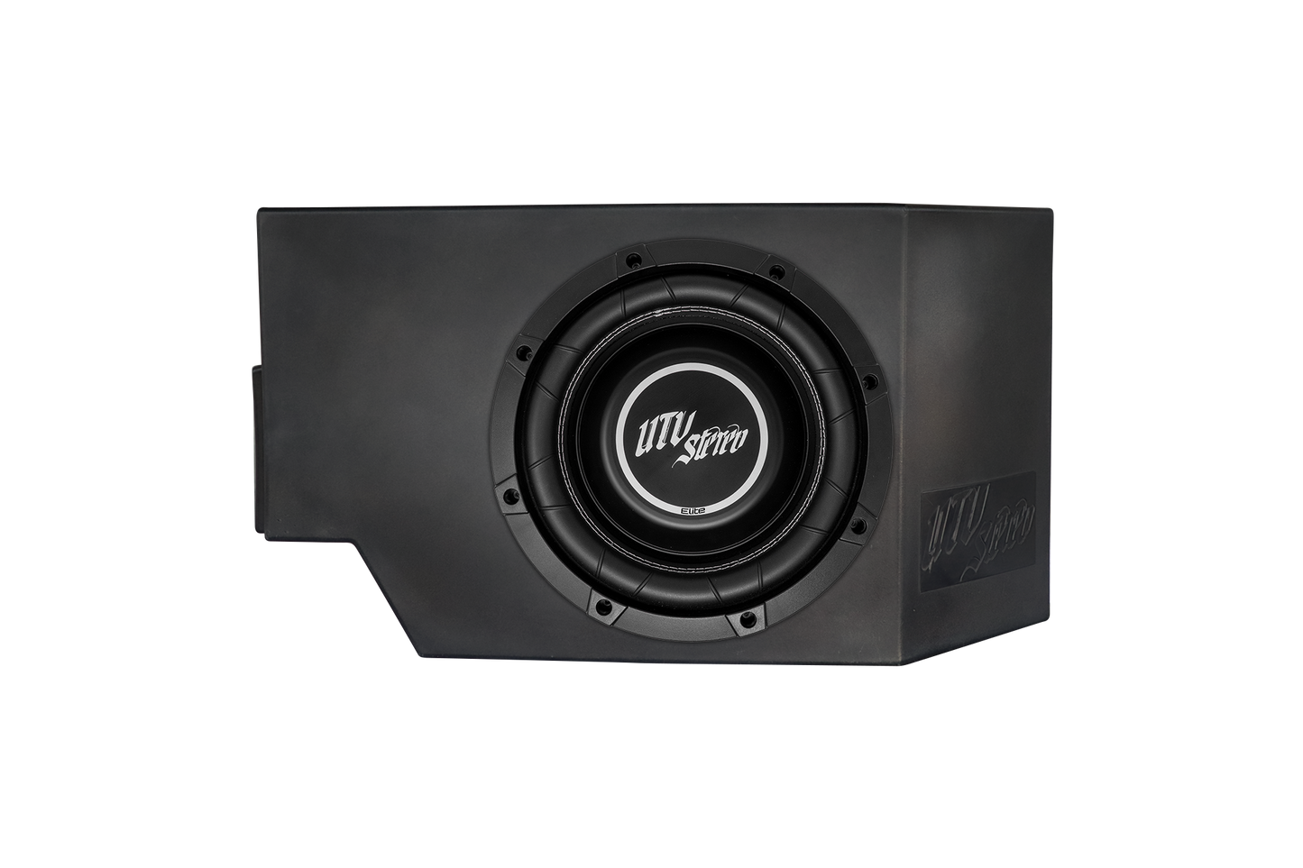Can-Am® Defender HD11 Vented 10" Rear Passenger Subwoofer Enclosure Unloaded | UTVS-DEF2-VENC-PASS-10-REAR