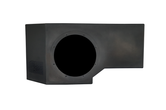 Can-Am® Defender HD11 Vented 10" Front Passenger Subwoofer Enclosure Unloaded | UTVS-DEF2-VENC-PASS-10-FRONT