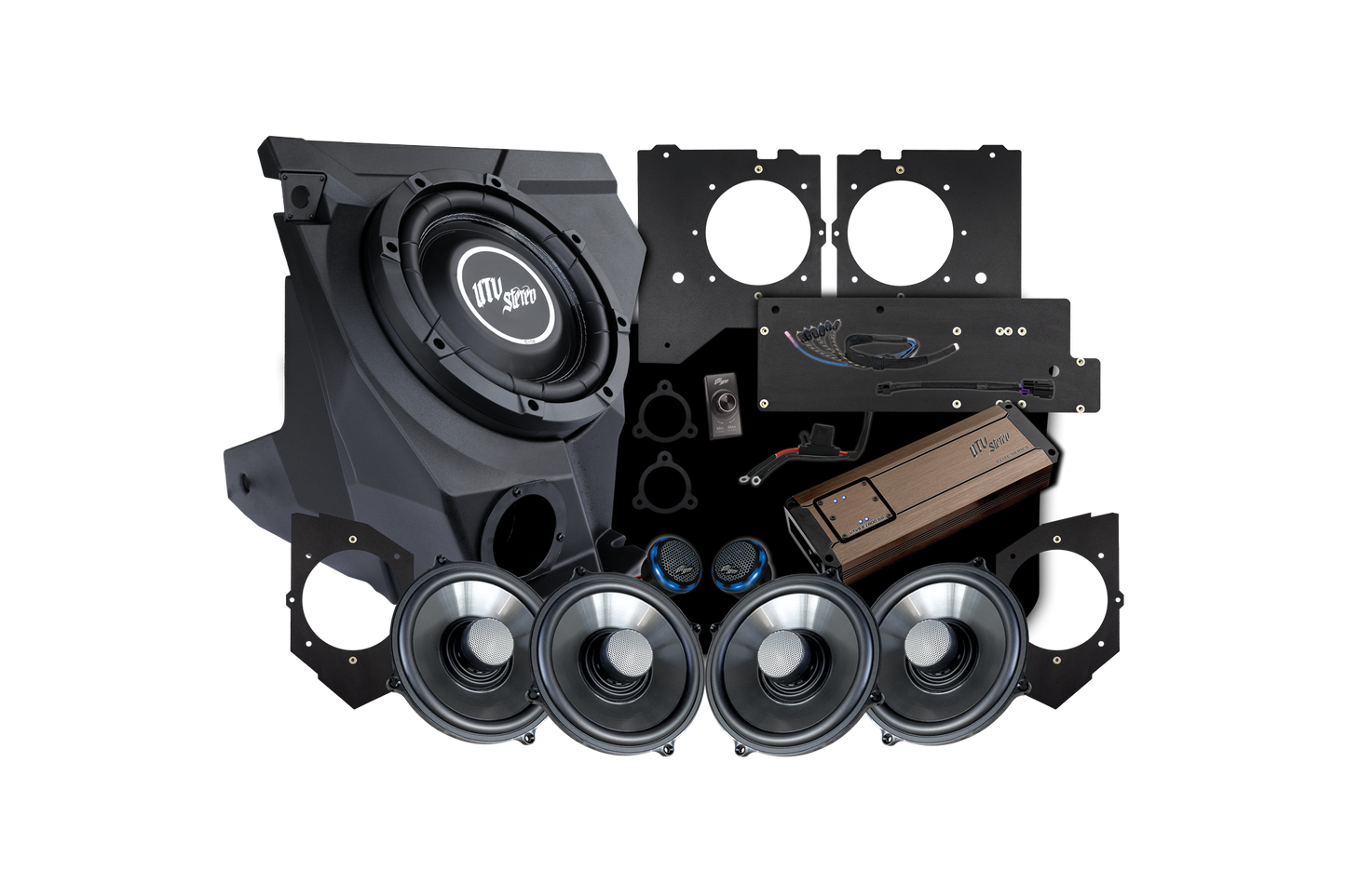 KAWASAKI® TERYX H2 GARMIN TREAD® Elite Stage 6 Stereo Kit | UTVS-H2-S6-GRM