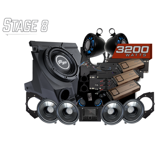 KAWASAKI® TERYX H2 Elite Stage 8 Stereo Kit | UTVS-H2-S8