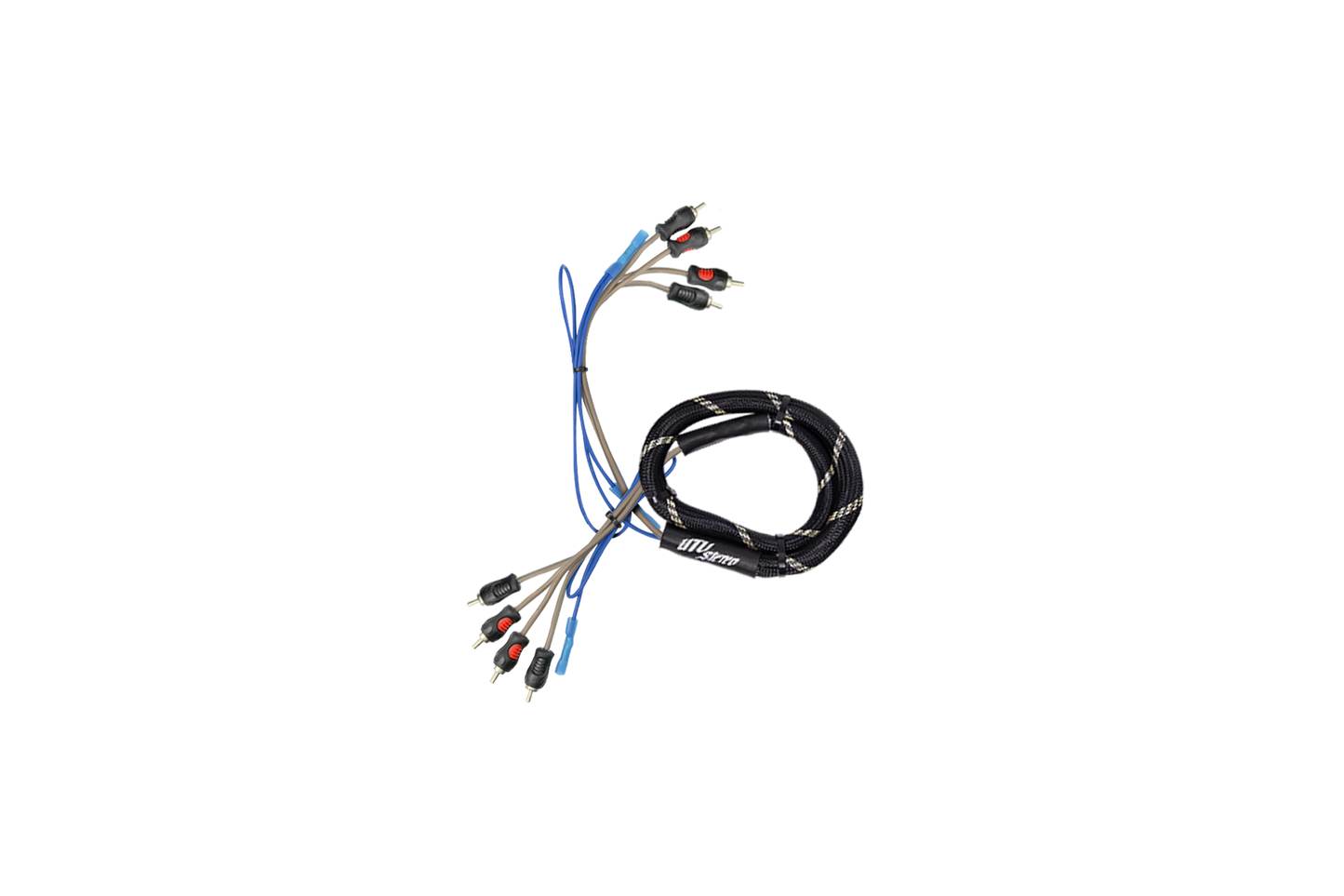 UTV Stereo 6-Channel RCA Harness - Front, Rear, Subwoofer, + Remote | UTVS-HRN-RCA-3