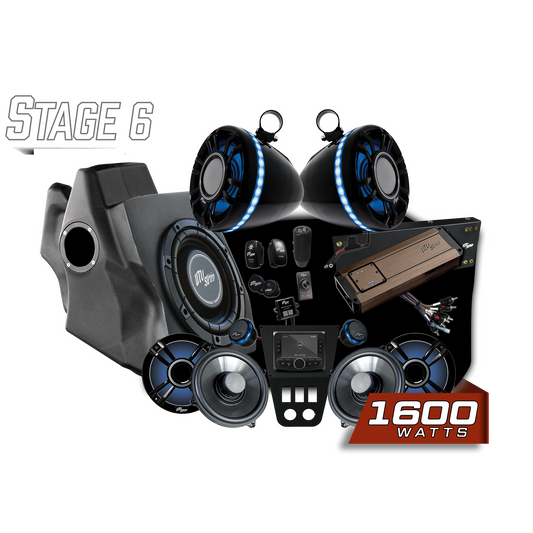 '20-'24 RZR® Pro Series Elite Stage 6 Stereo Kit | UTVS-PRO-S6-E