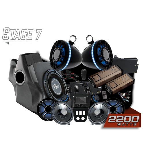 '20-'24 RZR® Pro Series Elite Stage 7 Stereo Kit | UTVS-PRO-S7-E