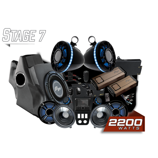 '20-'24 RZR® Pro Series Elite Stage 7 Stereo Kit | UTVS-PRO-S7-E
