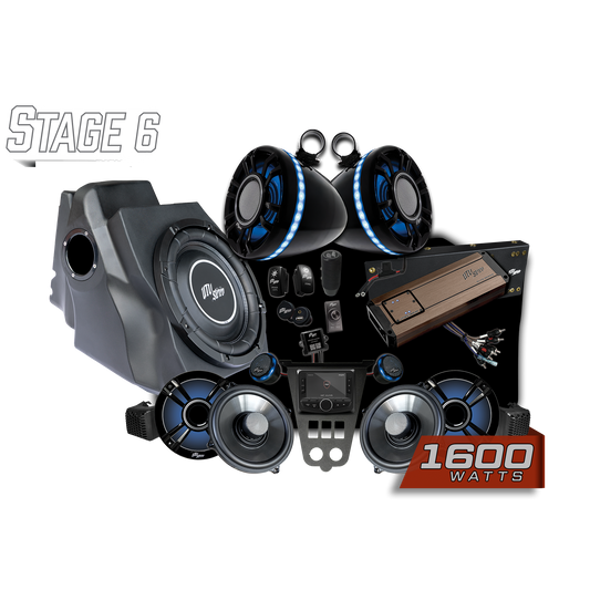 '25-'26 RZR® Pro Series Elite Stage 6 Stereo Kit | UTVS-PRO2-S6-E
