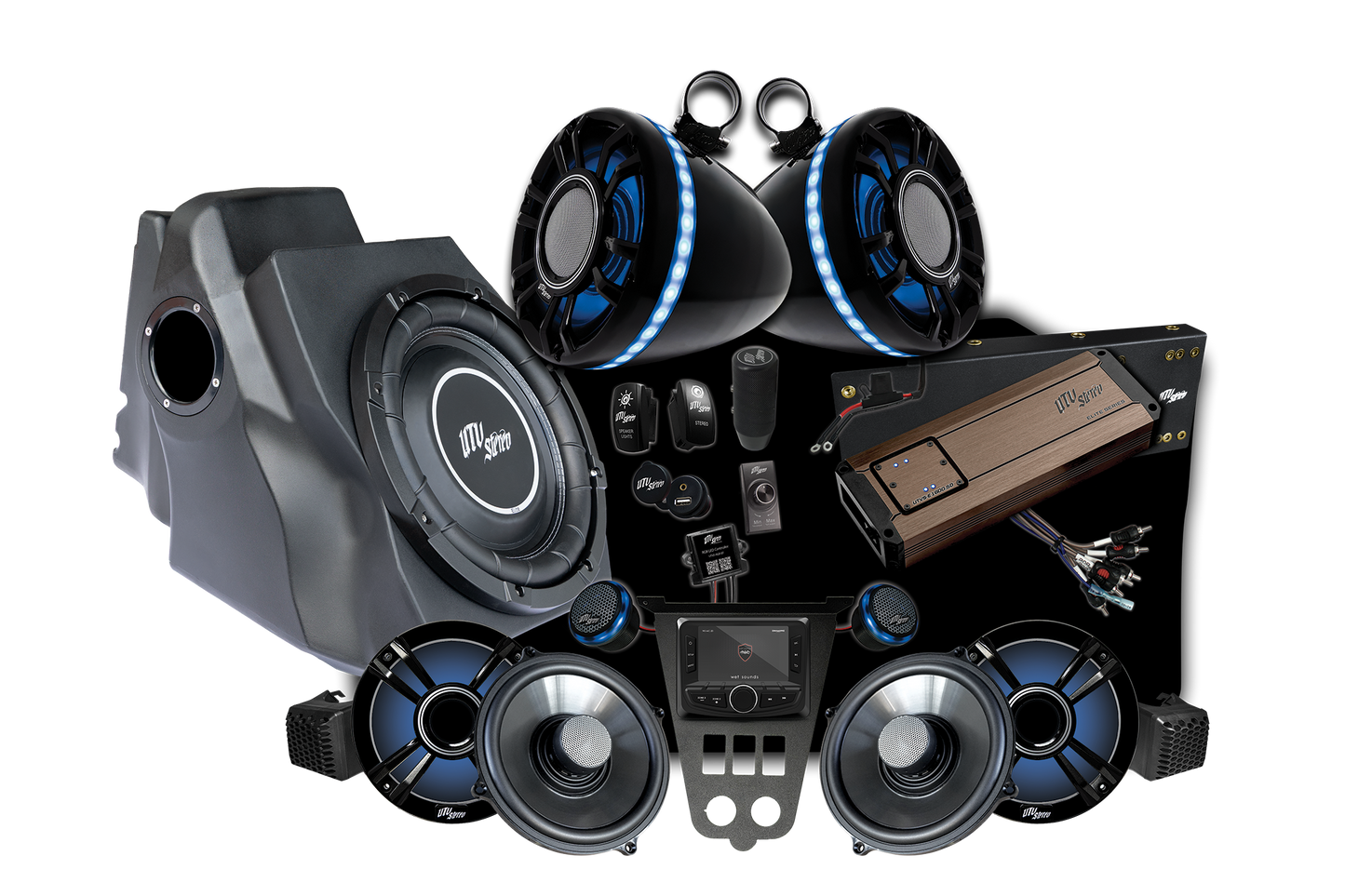 '25-'26 RZR® Pro Series Elite Stage 6 Stereo Kit | UTVS-PRO2-S6-E