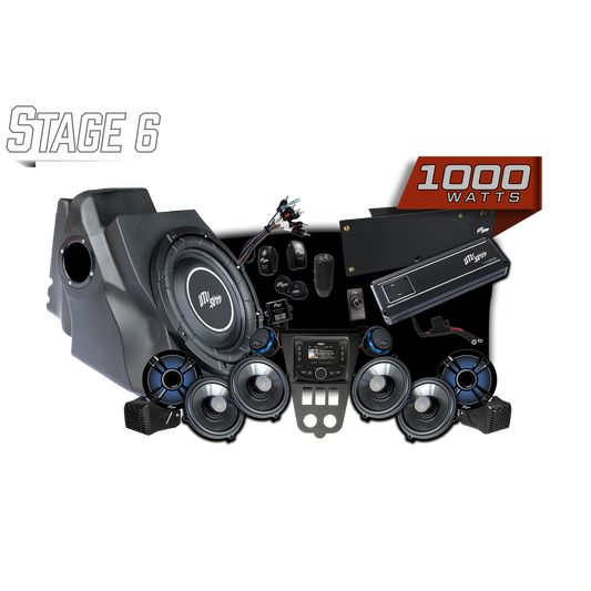 '25-'26 RZR® Pro Series Signature Stage 6 Stereo Kit | UTVS-PRO2-S6-S
