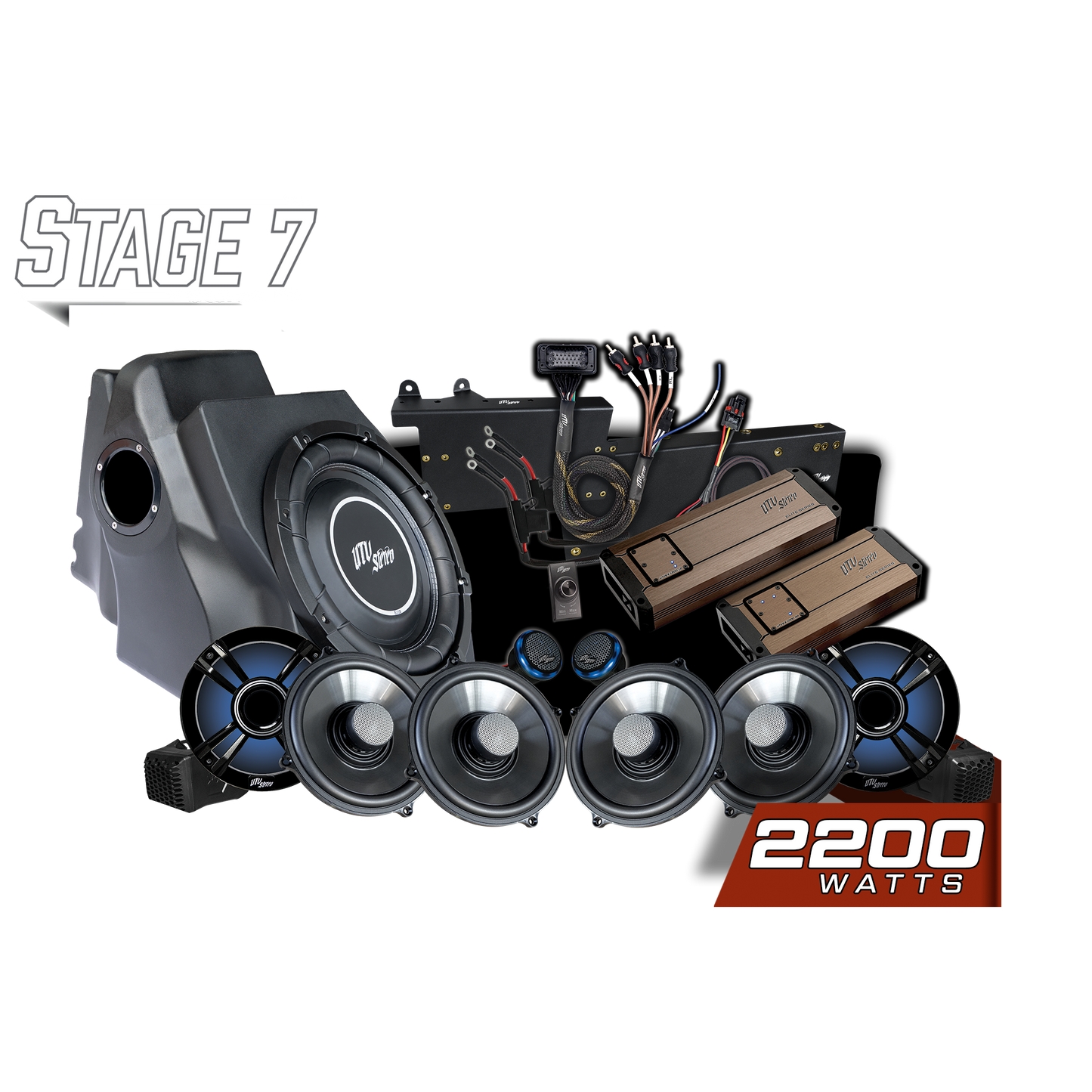 '25-'26 RZR® Pro Series Ride Command® Stage 7 Stereo Kit | UTVS-PRO2-S7-RC