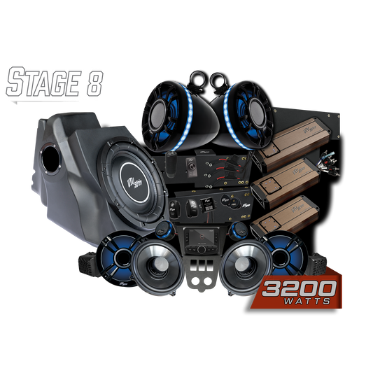 '25-'26 RZR® Pro Series Elite Stage 8 Stereo Kit | UTVS-PRO2-S8-E