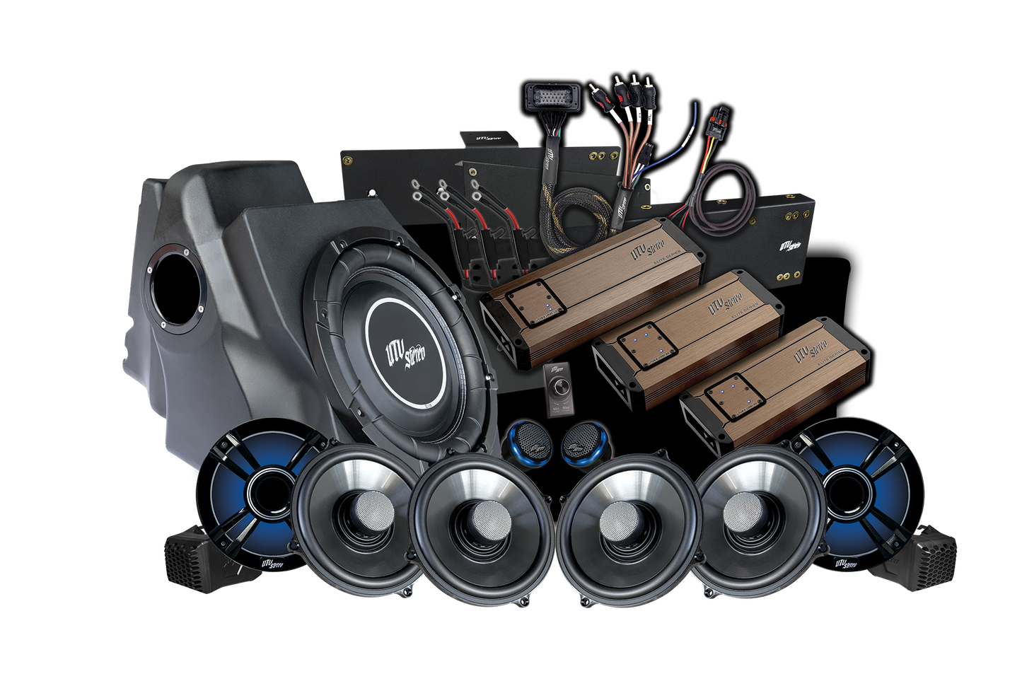 '25-'26 RZR® Pro Series Ride Command® Stage 8 Stereo Kit | UTVS-PRO2-S8-RC