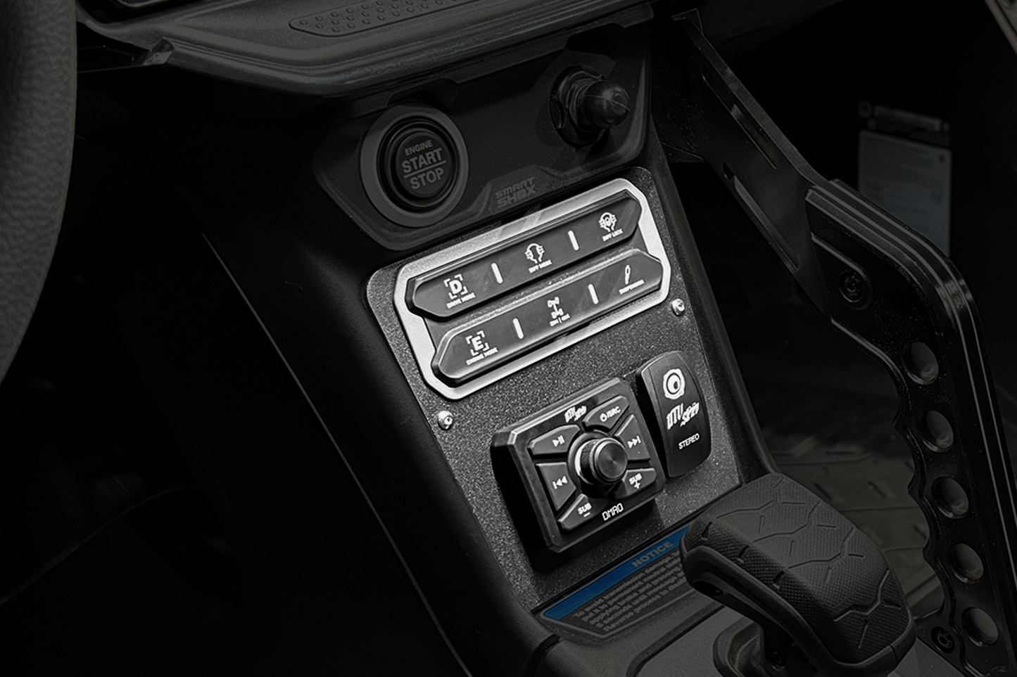 Maverick R Head Unit Mount Kit | UTVS-R-HUMT-KIT
