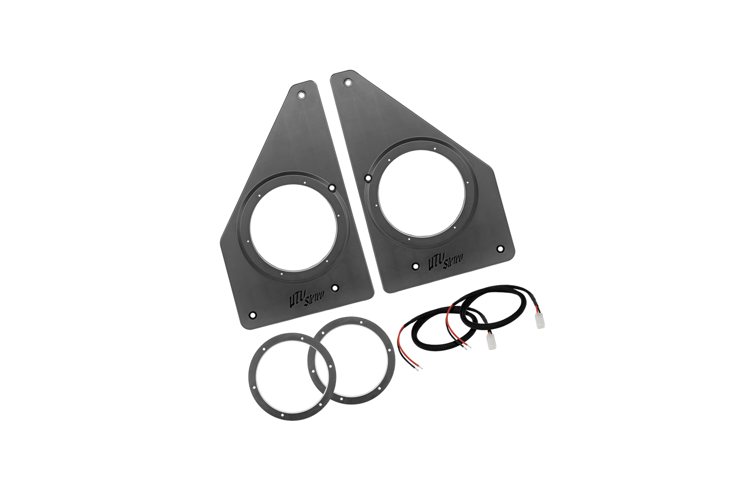 Polaris® Ranger 1500 Rear Overhead Speaker Adapters (Pair) V2 | UTVS-RNG-OSA-REAR