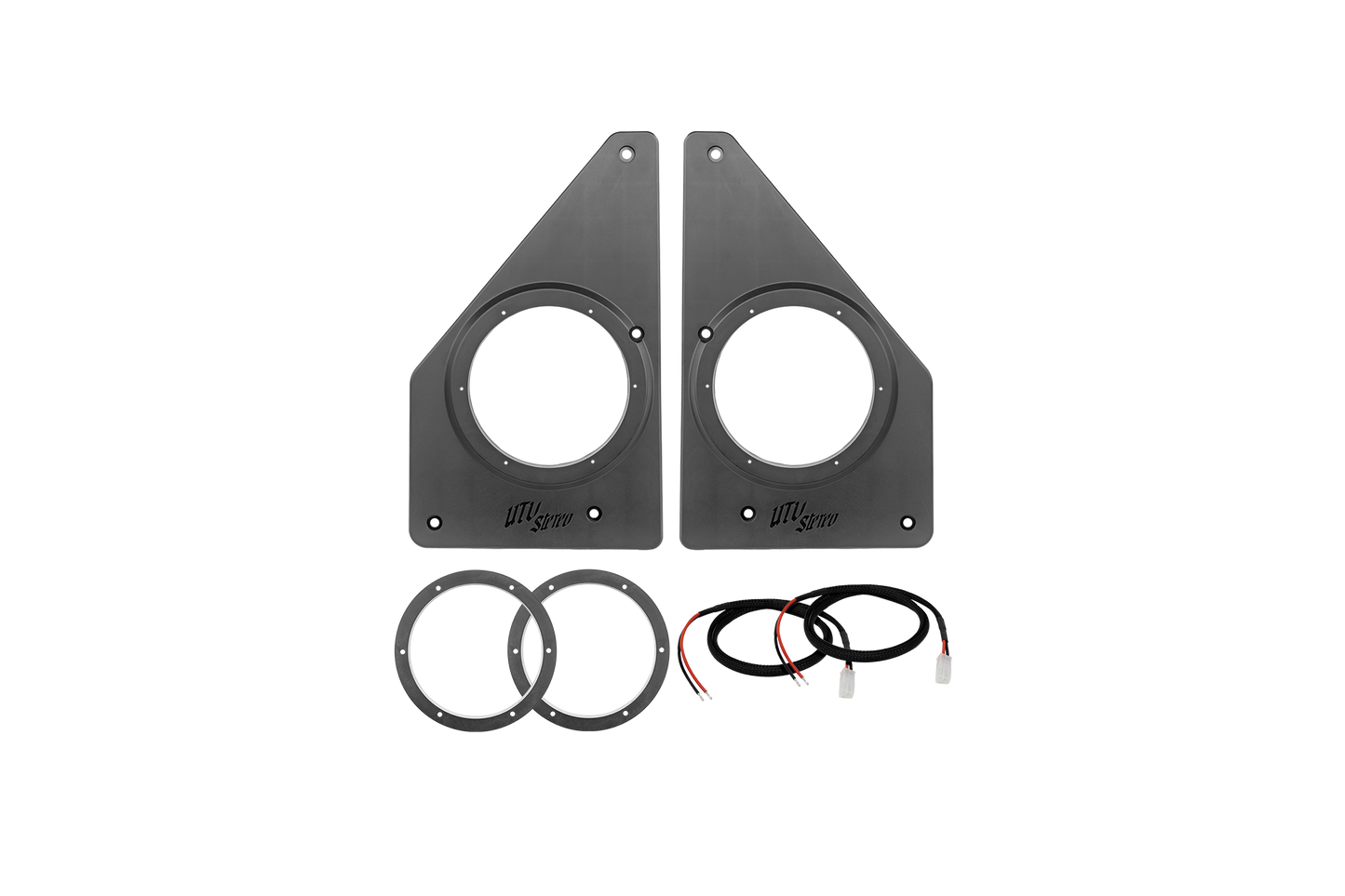 Polaris® Ranger 1500 Rear Overhead Speaker Adapters (Pair) V2 | UTVS-RNG-OSA-REAR