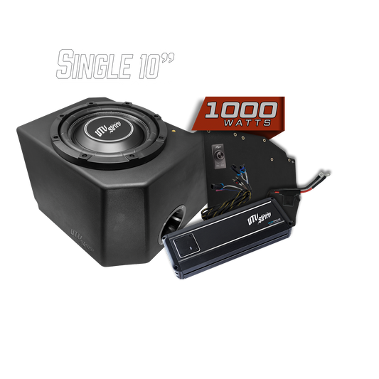 Polaris® Ranger 1000W Single 10" Subwoofer Kit | UTVS-RNG-SUB-1000-1