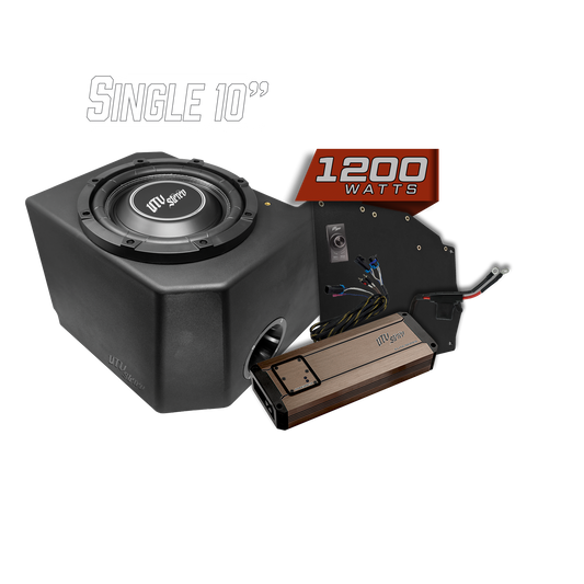 Polaris® Ranger 1200W Single 10" Subwoofer Kit | UTVS-RNG-SUB-1200-1