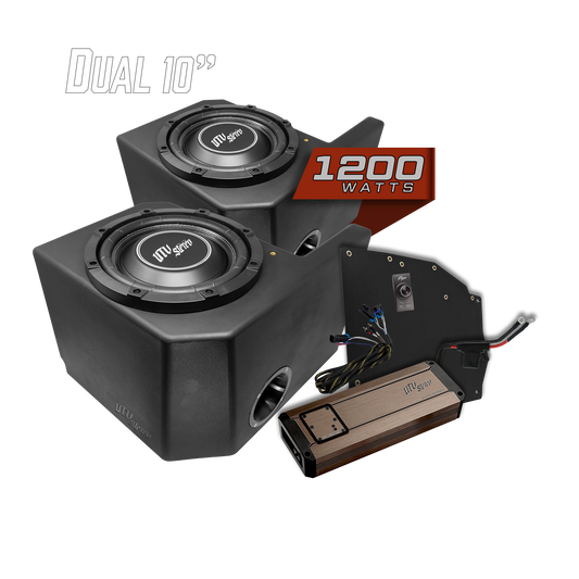 Polaris® Ranger 1200W Dual 10" Subwoofer Kit | UTVS-RNG-SUB-1200-2