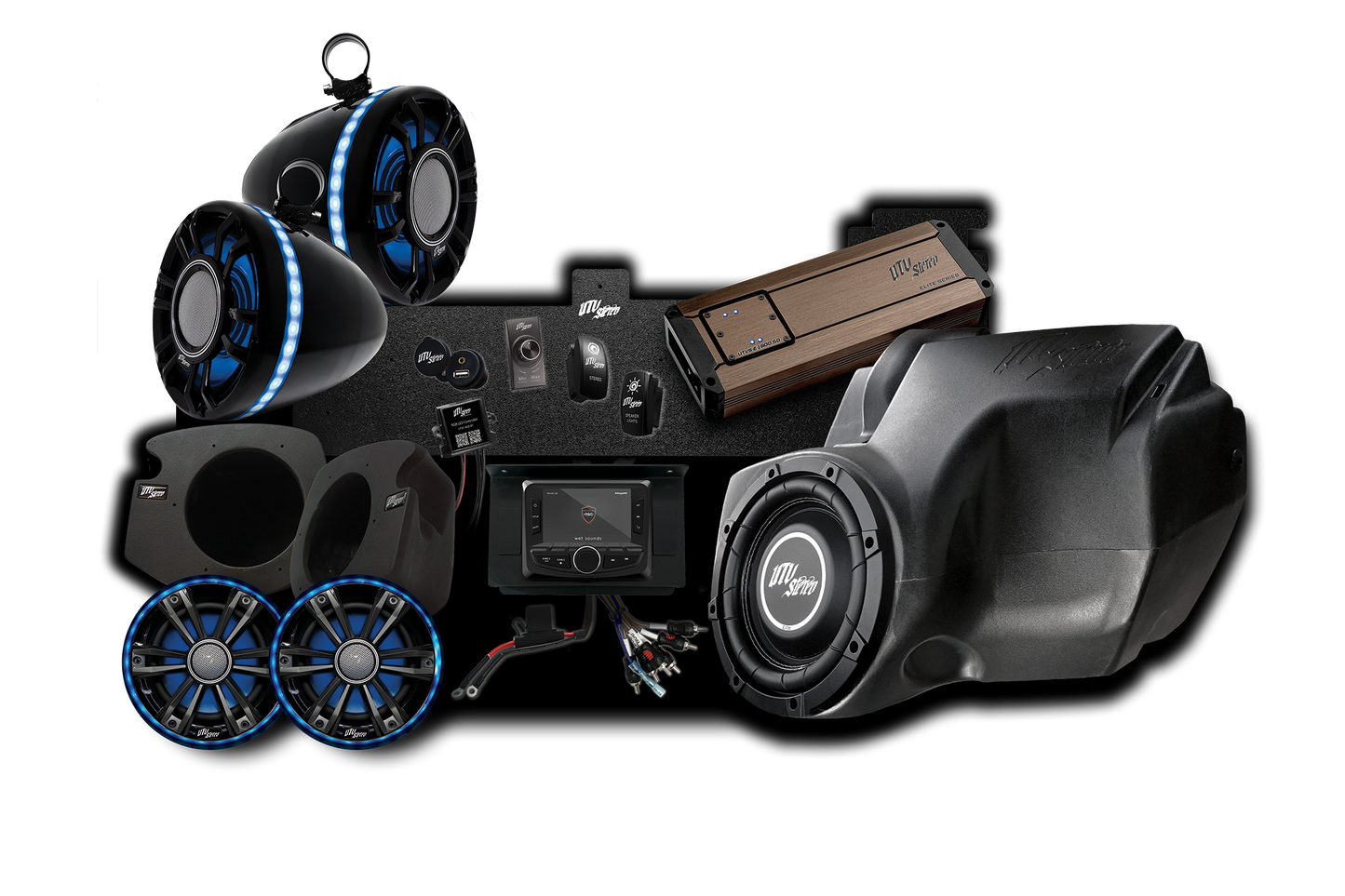 RZR® Elite Series Stage 6 Stereo Kit | UTVS-RZR-S6-E