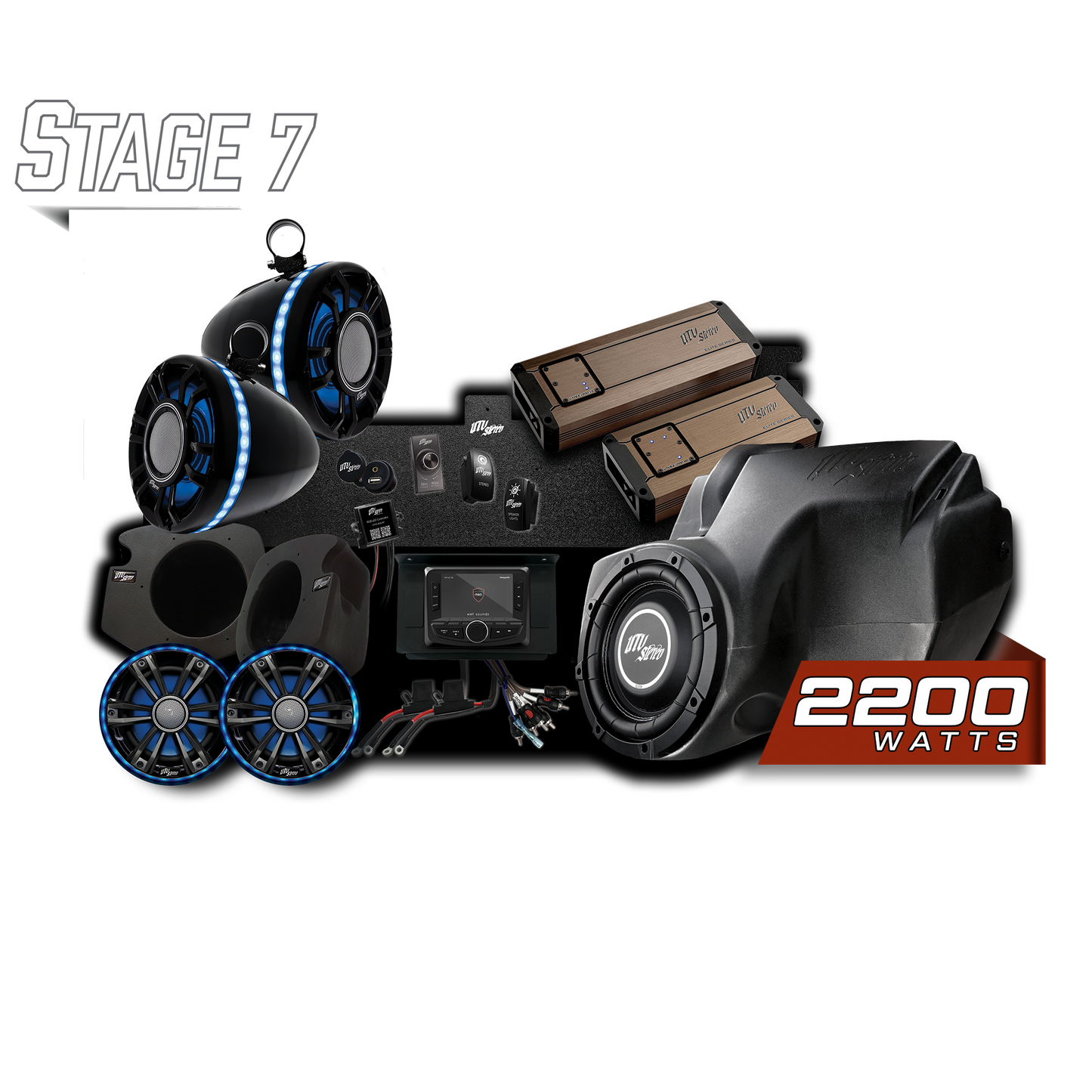 RZR® Elite Series Stage 7 Stereo Kit | UTVS-RZR-S7-E