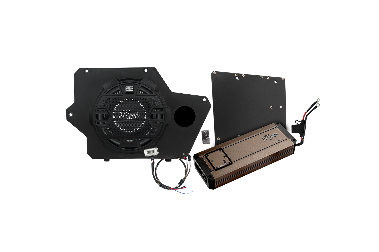 Polaris® Xpedition 1200W 10" Subwoofer Kit  | UTVS-XPD-SUB-1200-1