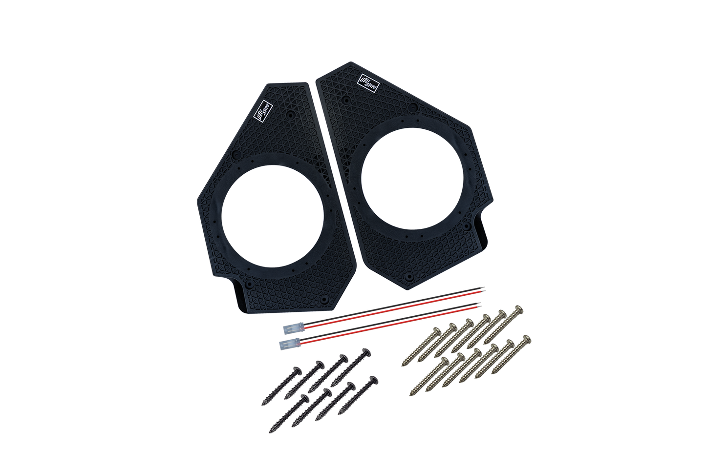 Polaris® Xpedition 6.5" Rear Speaker Adapters V2 | UTVS-XPD-RSA