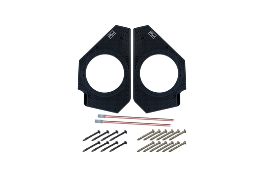 Polaris® Xpedition 6.5" Rear Speaker Adapters V2 | UTVS-XPD-RSA