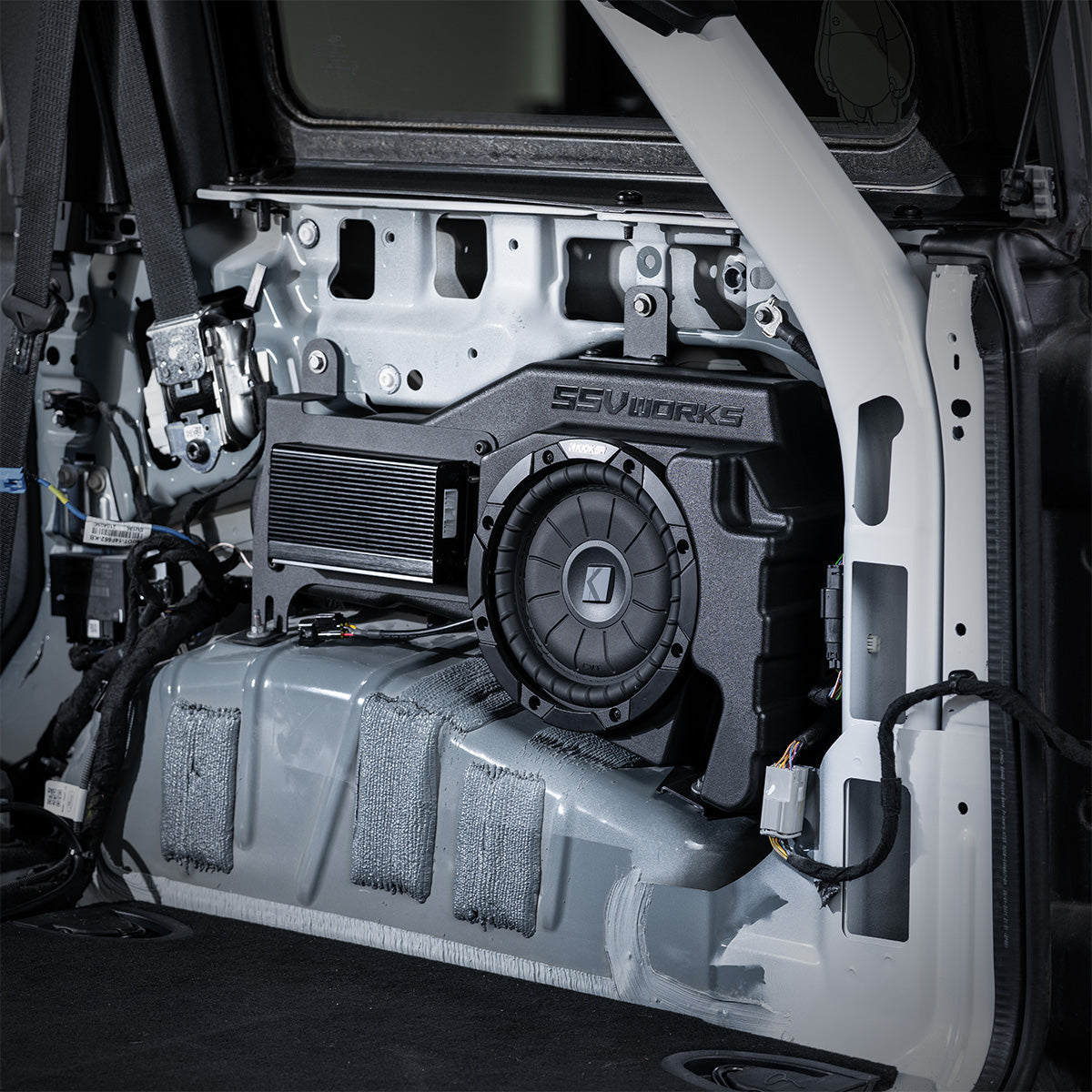 2023-2024 Ford Bronco Factory-Style 8" Subwoofer Add-on