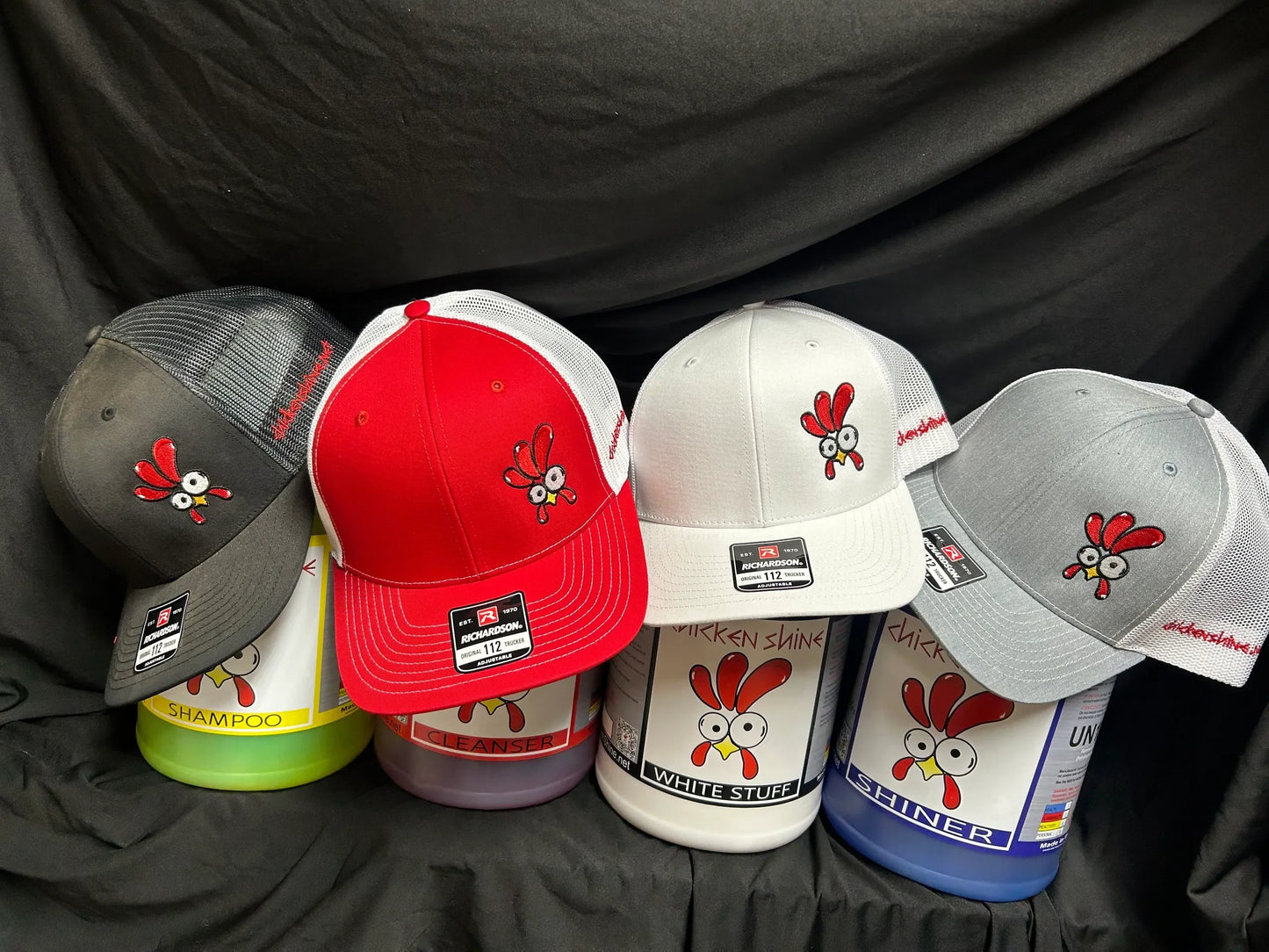 Official Chicken Shine Richardson 112 Trucker Hat