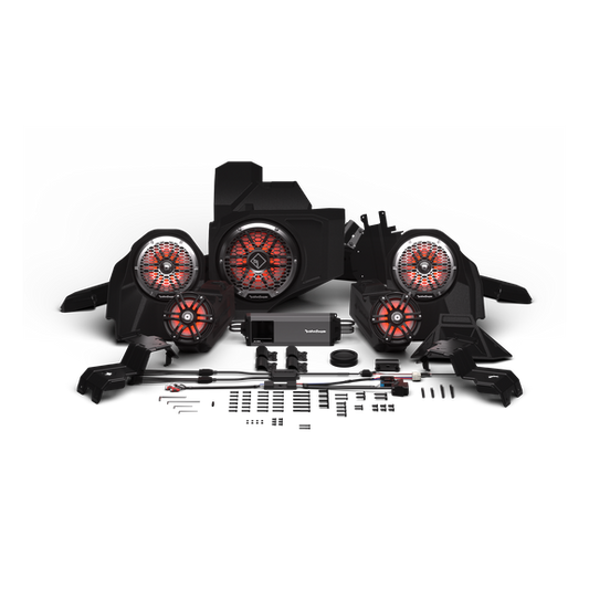 Stage 6 Aftermarket 1,500-Watt Audio System for 2024+ RZR XP w/ Ride Command