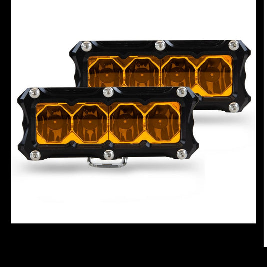 Heretic BA-4 Amber LED Pod Light - 2 Pack